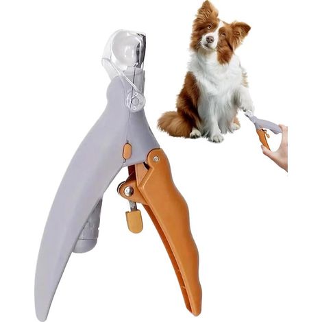 Cortaúñas para perros - Cortaúñas para animales - Cuidado de mascotas - Luz de seguridad incorporada - 12 x 5 x 1 cm - null (1/5)