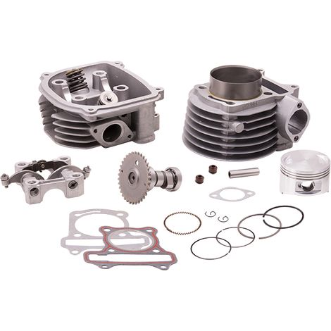 Cylindre et culasse Moretti 150 cm³ pour scooter 4 temps à moteur horizontal