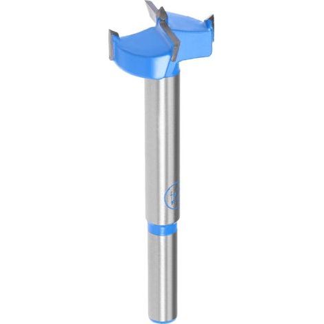 Punte da trapano Forstner da 24 mm, in carburo di tungsteno, per legno, seghe a tazza, foratura di cerniere per la lavorazione del legno (blu, grigio) (1/5)