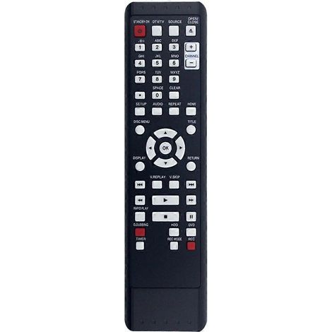 Ersatz-Infrarotfernbedienung NB820 für Magnavox NB820 Digital-DVD-Recorder und Videorecorder (1/5)