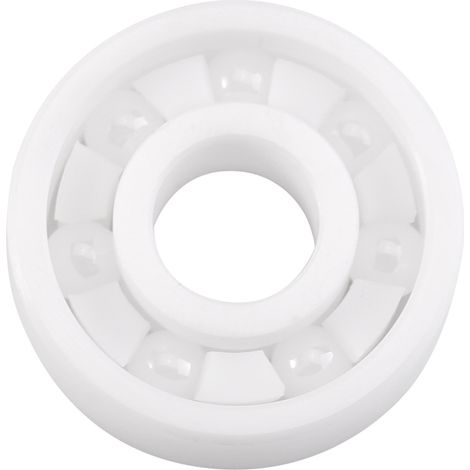 608 Cuscinetto a sfere in ceramica in miniatura per spinner a dito ZrO2 8 x 22 x 7 mm Bianco (1/5)