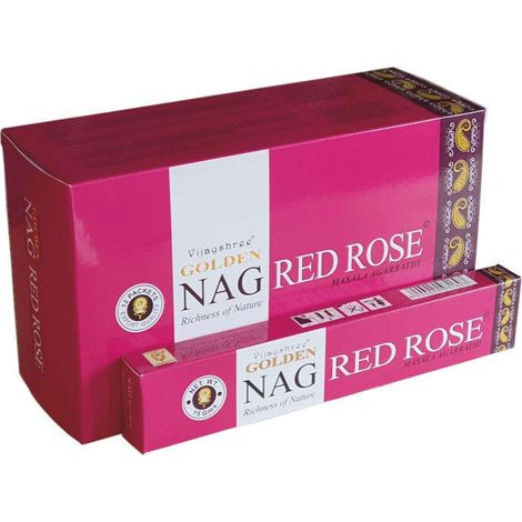 15g Golden Nag - Rose Rouge- Vendu par 1