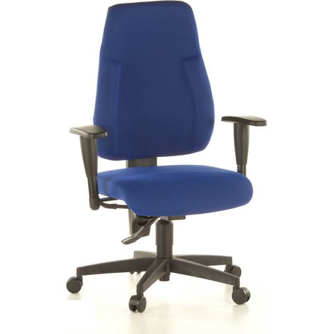Topstar Wellnessstuhl / Bürostuhl LADY SITNESS C AL.K2 Stoff blau (1/5)