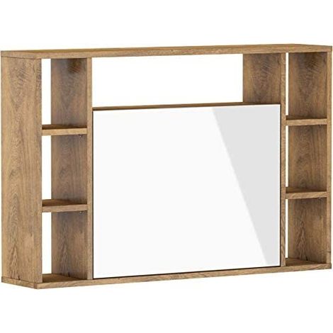 Scrivania MUSE rovere bordeaux / bianco lucido (1/5)