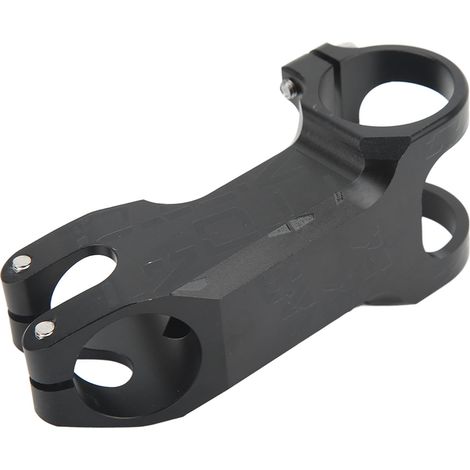 Potence de vélo en alliage d'aluminium noir pour VTT, rehausseur de guidon négatif de 25 degrés, potence courte de 70 mm (1/5)