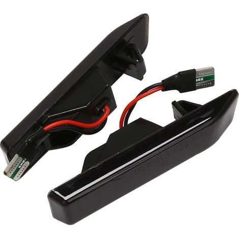 Clignotant latéral à LED dynamique avec feu de position séquentiel pour BMW X5 E53 2000-2005 E36 19 pouces (1/5)