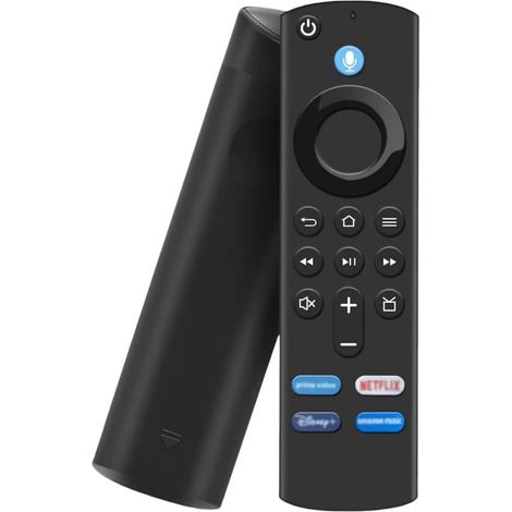 Kompatibel mit der sprachgesteuerten Fernbedienung der dritten Generation mit Sprachfunktion für Amazon Smart TVs 4K 4K Max Lite Cube Stick und (1/5)