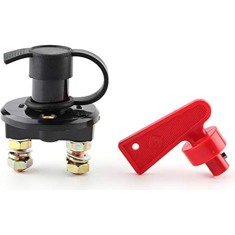 Batterie Hauptschalte M10 Isolator Schalter Hochstrom 350A-1000A Auto Motorrad Batterie Aus Schalter Batterie Trennschalter Master Isolator für Autos Motorräder RV (1/5)