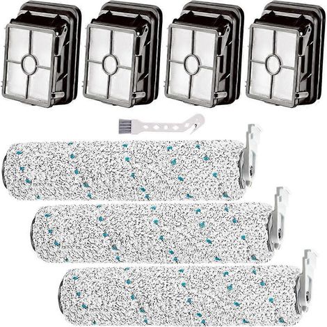 Austauschset für Bissell CrossWave Cordless Max Serie 2787 2554A, 25542, 25548, Mehrzweck-Bürstenrollen HEPA-Filter (1/5)