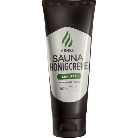 HEHKU Saunahonigcreme Kräuter 100 ml Saunacreme Peelingcreme für den Saunagang