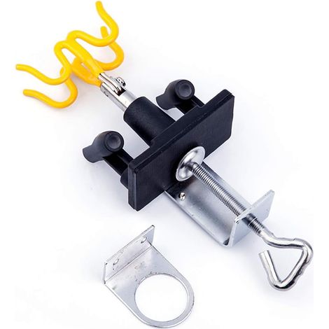 Supporto per aerografo BD-15 Supporto per bordo da tavolo Morsetto Contiene 4 pistole per aerografo
