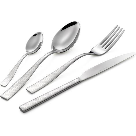 Servizio Set di Posate 24 Pezzi in Acciaio Eme Infinity Monogram