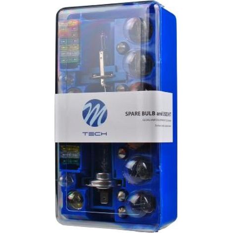 COFFRET D'AMPOULES DE SECOURS H1+H7 12V MTECH