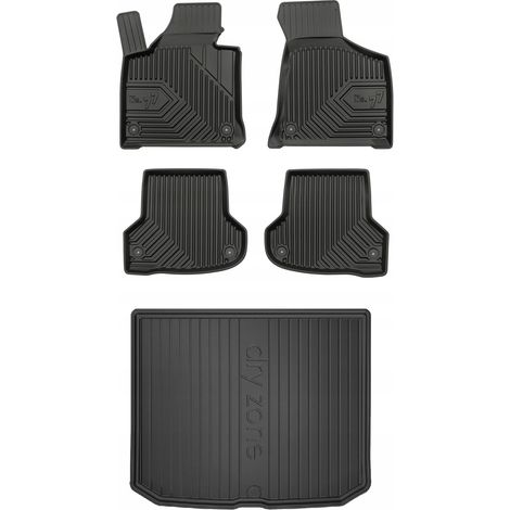 SET 77 Gummimatten und Fußmatte AUDI RS3 8P 2003-2013