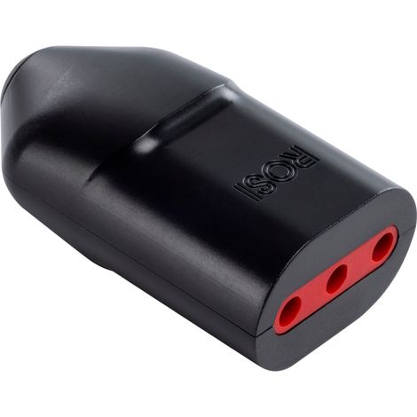 Presa 10A 2P+T, nero, serie Emilia Specialist - Rosi RS9704N