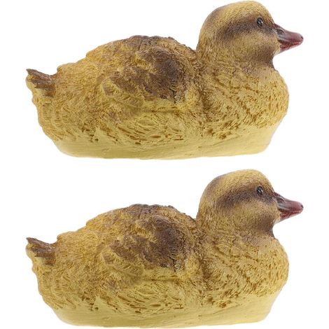 Schwimmende Enten und Vielseitig 1 aus Kunstharz