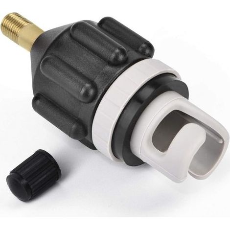 Adaptador de bomba para SUP，Adaptador de compresor，Adaptador de bomba，Adaptador de válvula，Motor para tabla de paddle surf，Negro (1/5)
