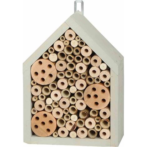 Bienenhaus SOLIN Kiefernholz, 18x10x27 cm (1/4)