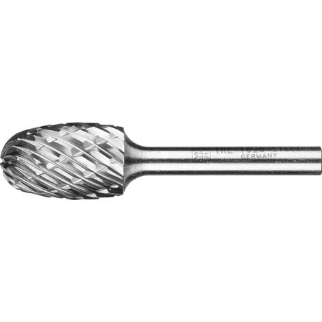 PFERD TOOLS Hartmetall Hochleistungsfrässtift STEEL Tropfen TRE Ø 16x25 mm Schaft-Ø 6 mm für Stahl (1/2)