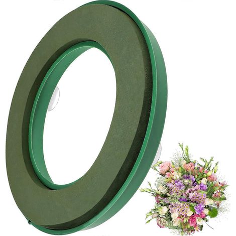 Couronne verte, couronne humide, forme ronde, boule de mousse