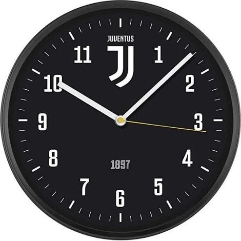 Jm 00875JU1 Wanduhr Quartz Schwarz 30 cm
