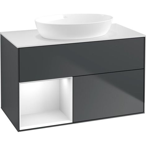 Villeroy & Boch GA11GFHG Meuble sous-lavabo Finion GA1 (1/2)