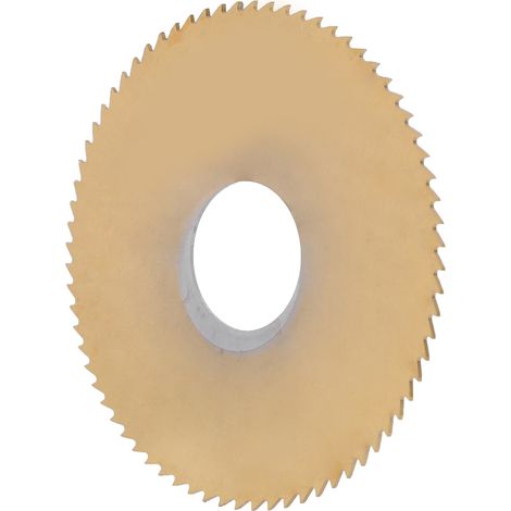 Disque de coupe et de meulage à lame de scie, fraise HSS revêtue de titane, 75 x 0,8 x 22 mm, 72 dents (1/5)