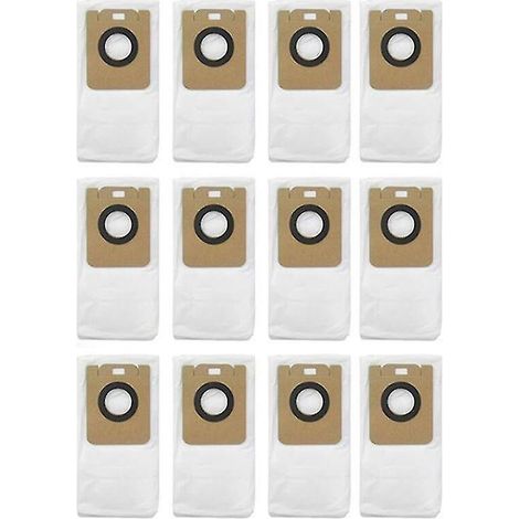 Sacs à poussière 12 pièces pour aspirateur Xiaomi Dreame Bot D10 Plus Rls3dCREA (1/4)