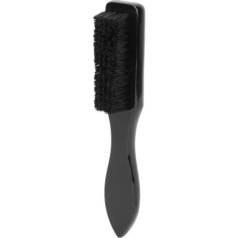 Brosse à poussière professionnelle pour nuque, poils en nylon doux, manche en bois, balai à cheveux et poussière, outil de nettoyage ergonomique. (1/5)