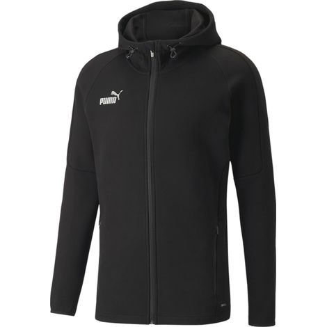 Puma TEAMFINAL CASUALS Herren-Hoodie schwarz 65738303 r S