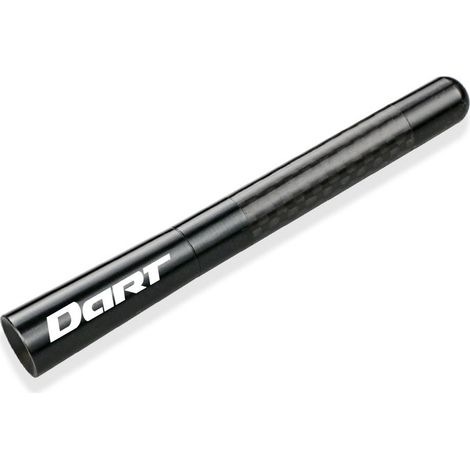 Antenne radio de voiture en fibre de carbone de 12 cm (noire - pour DART), compatible avec Avenger, Caliber, Caravan, Challenger, Charger, Durango et Journey. Accessoires auto. (1/5)