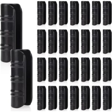 100 PCS Greenhouse Tube Clamps, Plastic Film Clips for Greenhouse, Tube Connectors, Greenhouse Kit, Greenhouse (1/4)