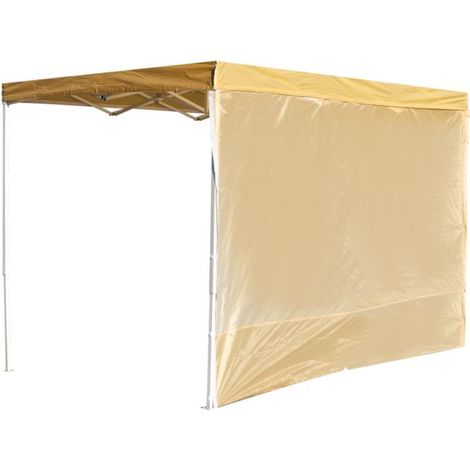Laterales Individuales Carpas Plegables - Lateral Liso 3 Metros Eco - Crema