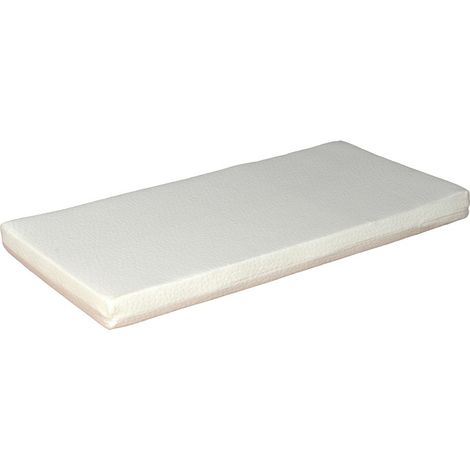 Le Quai Des Affaires – Matelas enfant ROLLFLEX 70x140 cm – 2 faces de couchage – Mousse PU medium – Déhoussable et lavable – Épaisseur 9,5 cm