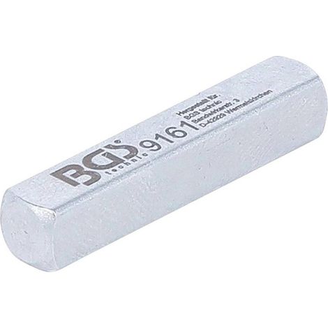 Carré de Transmission Mâle 6,3 mm (1/4) - Précision et Robustesse, Acier - D-Work