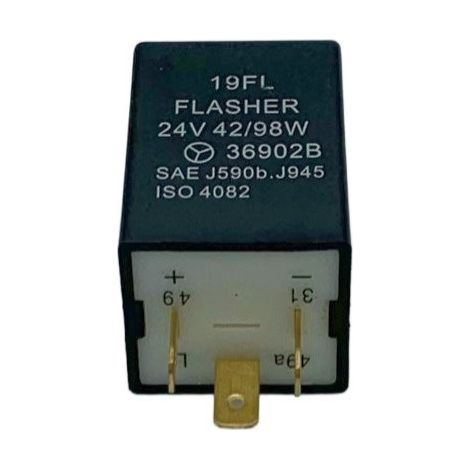 Relais clignotant automobile 24 V 3 pôles 36902B (1/3)