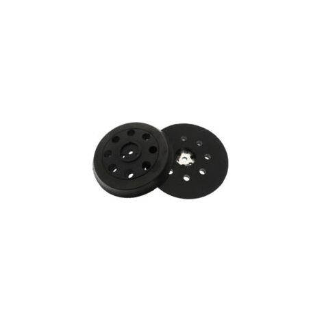 Platorello abrasivo duro compatibile con Bosch PEX 12, PEX 125 e PEX 400 A (Ø 125 mm), 8 fori, 1 pezzo - Crezuo