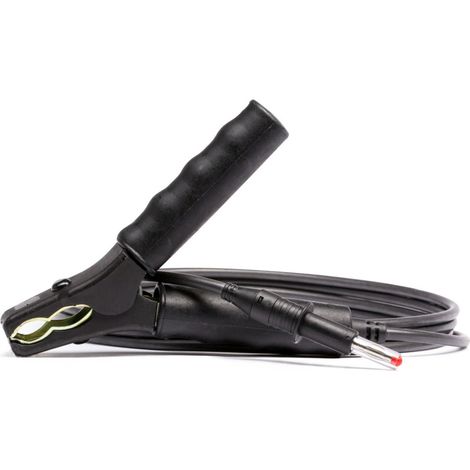 Massekabel schwarz Ø4mm x 2 Meter (1/2)