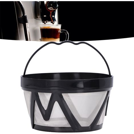 Cafetière à filtre Mr. Coffee M noire, grande capacité, avec panier à café, filtre et café moulu. (1/5)