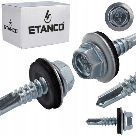 Tornillos autotaladrantes GT3 Z14 4.8x19mm Galvanizados (1/5)