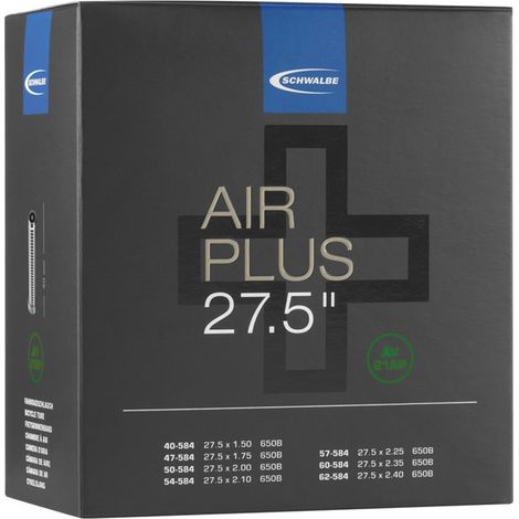 Schwalbe Schlauch AV 21 AP Air Plus 27.5x1.50-2.25 40/62-584 AV AGV 40mm