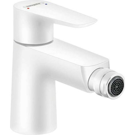 Hansgrohe Talis E - Bidetarmatur mit Ablaufgarnitur, weißmatt 71720700 (1/3)