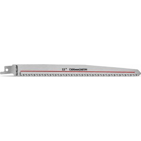 Sabre Saw Blade for Wood Cutting Fine Teeth 300 mm (1/5)