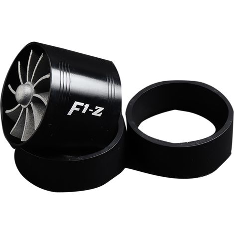 Turbocompresseur d'admission d'air, ventilateur unique, économie de carburant, turbocompresseur avec 2 anneaux noirs pour voiture