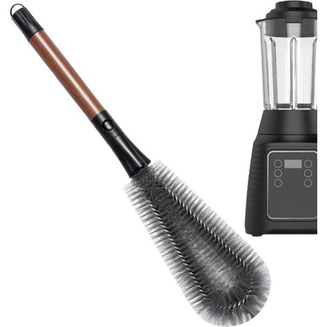 Brosse à récurer à grande portée, nettoyant polyvalent pour tasses, 33,5 cm (13,19 pouces), efficace et douce, brosse à récurer robuste pour bouteilles, brosse pour tasses au design flexible. (1/5)