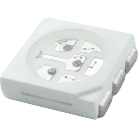 HuiYuan LED CMS 5050 bleu 3000 mcd 120 ° 20 mA 3.4 V