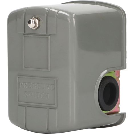 Automatischer Druckschalter für Wasserpumpen, ZG1/4-Steuerung, Metall- und Kunststoffgewinde, einstellbar 110V/230V, kompatibel mit Druckerhöhungsanlagen. (1/5)