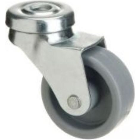 FPLUS rueda pvc con agujero 40 mm. sin freno 82209 , Rueda de pvc
Diametro rueda 40 mm.
Peso maximo. 35 KG.
Altura total 50 mm.
Para tornillo central giratoria