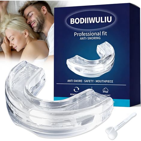 4Pcs Gouttiere Dentaire Bruxisme,2 Tailles Protège Grincements De Dents,Orthese Anti Ronflement,Protege Dent,Protecteurs Buccaux,Améliore La Qualité Du Sommeil (1/5)