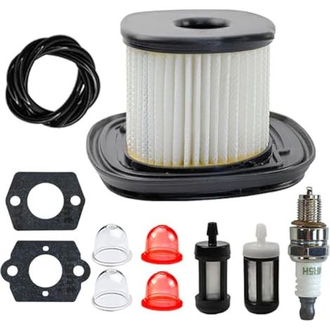Compatible avec le filtre à air SH86C avec bougie d'allumage Filtre à carburant pour filtre à air de souffleur Stihl BG86 SH86 BG86C BG56 BG66 (1/4)